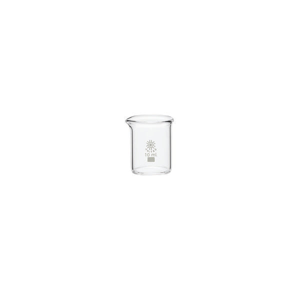 Heavy-Duty Bench Heating Beakers, Low Form, Borosilicate Glass, 10 mL... | BG1000-10-CASE