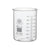 Heavy-Duty Reusable Glass Beakers, Low Form, Borosilicate Glass, 800... | BG1000-800-CASE
