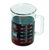 Technical Reusable Glass Beaker Mug, Low Form, 400 mL for Glass Beakers Work | BGMG400