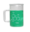 Lab Mixing Beaker Mug, 400 mL, THC for Glass Beakers Work | BGMG400-THC