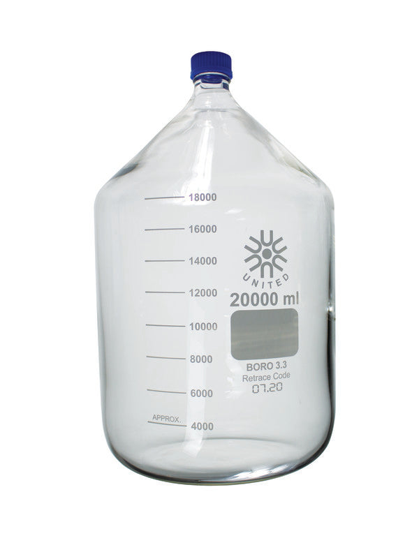 Precision Application-Specific Media/Storage Bottle, 20000 mL | United Scien... | BM20000