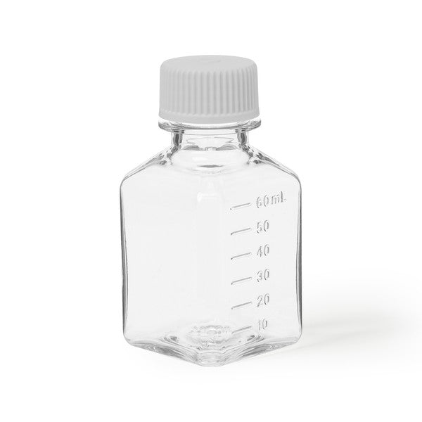 Technical Bench-Ready Unistore Sterile Media Bottle, PETG, 60 mL, Pack/96 | BMPETG60