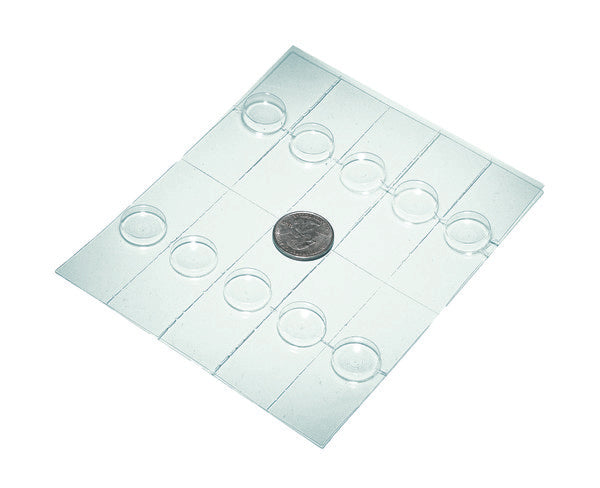 Precision Workflow-Specific Plastic Well Slides, Sheet Of 10 Slides, Pack/10 | CSPL10