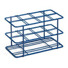 Heavy-Duty Instructional Coated Wire Rack, 50 mL Centrifuge Tubes, 8 Place, Blue | CWRCT03