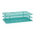 Technical Application-Specific Coated Wire Rack, 13-16 mm Tubes, 96 Place, Teal | CWRTT06