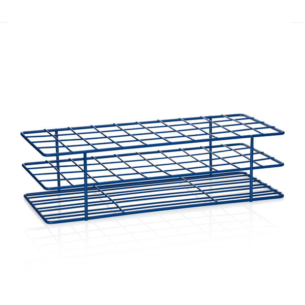 Laboratory Workflow-Specific Coated Wire Rack, 20-25 mm Tubes, 40 Place, Blue | CWRTT09