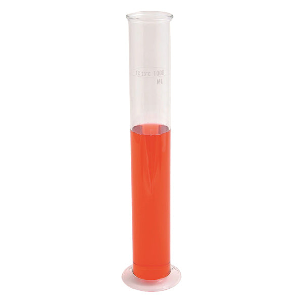 Laboratory Measured Transfer 1200ml Glass Hydrometer Cylinder for Cylinders ... | HYC1200