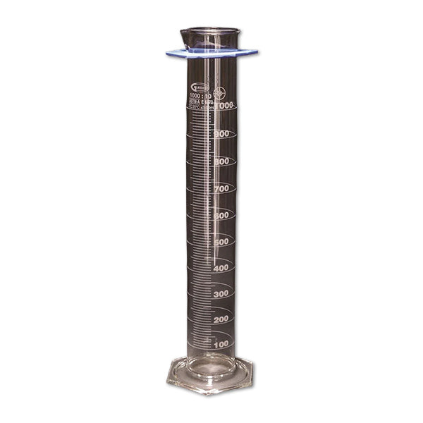 Precision Volume Reading Grad Cylndr, Cls A, Batch Cert, 2000ml | CY3021-2000