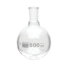 Technical Single-Mark Accuracy Boiling Flask, Round Bottom, Ground J... | FRB057-500-CASE