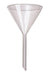 Precision Bench-Ready Funnels, Glass, Long Stem, 75 mm, Pack/6 for Plastic... | GF6140-75