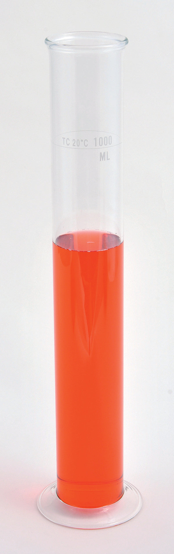 Scientific Volume Reading Hydrometer Cylinder, 1000 mL for Cylinders - Gla... | HYC1000-G