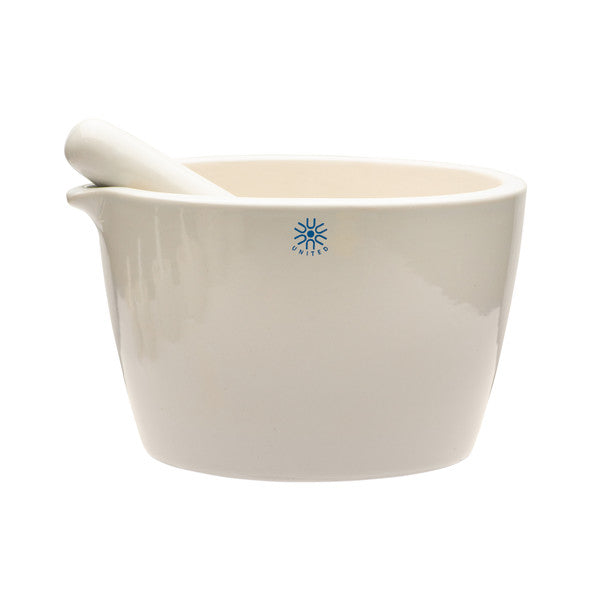 Laboratory Task-Focused Mortar Pestle Set, Porcelain, Capacity 1900 mL for C... | JMD1900
