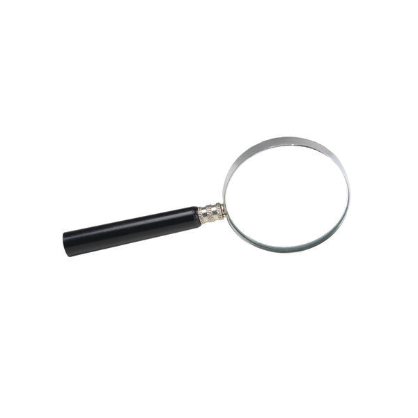 Industrial Task-Focused Hand Lens, Metal Frame, 100mm Diameter for Lab Hand T... | MFG100
