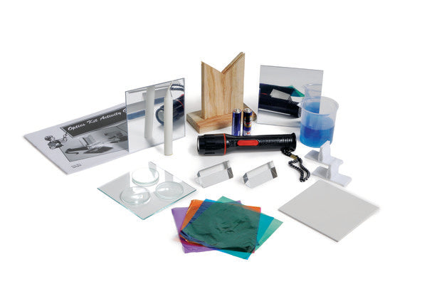 Heavy-Duty Physics Viewing Accessory Economy Optics Kit for Optics Work | OPTKIT