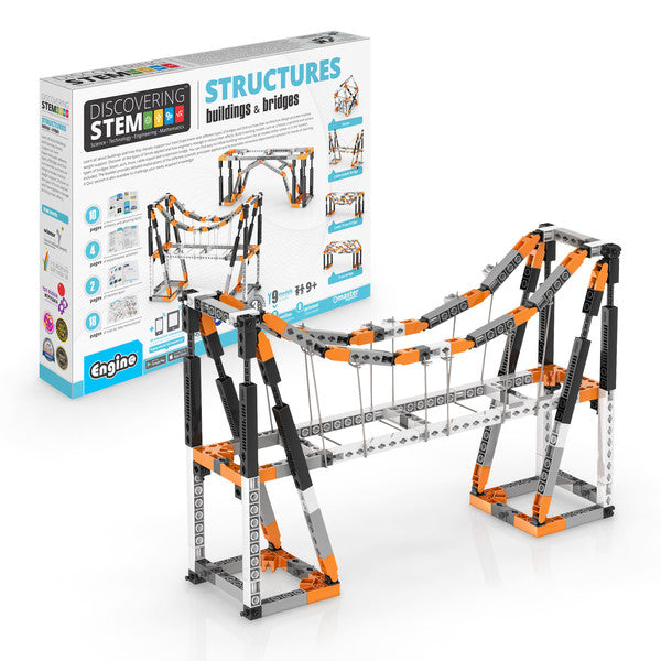 Industrial Mechanics Teaching Tool Engino STEM Structures Buildings Bridges | STEM06