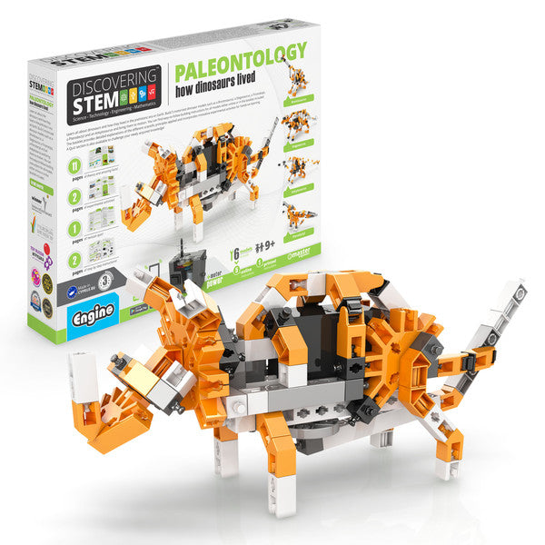 Research-Grade Applied Engineering Demonstration Engino STEM Paleontology for... | STEM09