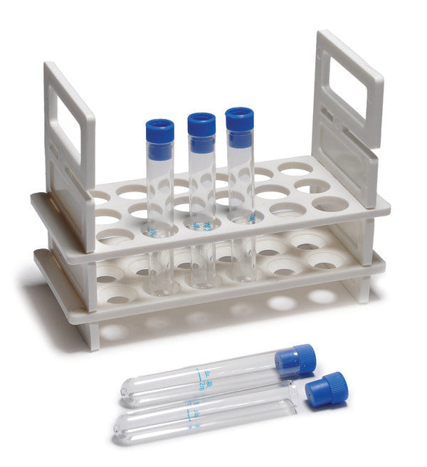 Precision Bench-Ready Test Tube, Polystyrene With Cap, Pack Of 100, Pack/100 | TPSC131