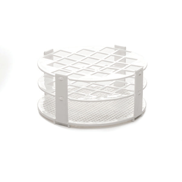 Bench-Ready Plastic Test Tube Rack, Round, 24-Tube for Test Tube Racks Work | TTHP05