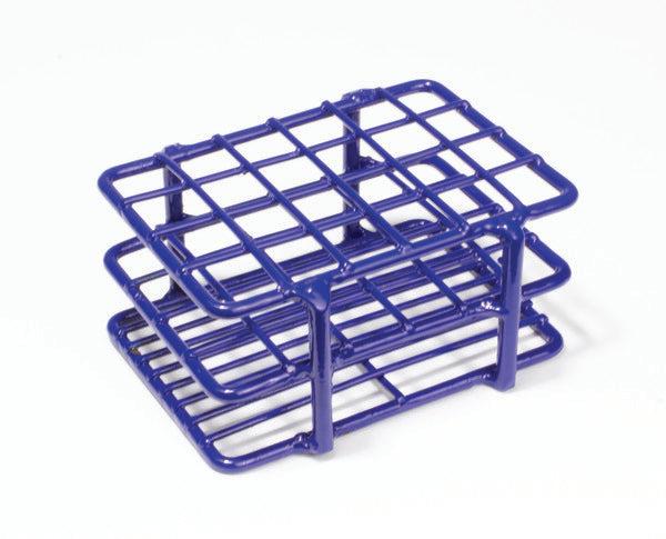 Laboratory Task-Focused Test Tube Rack, Epoxy-Coated, 24 Place, 13-16mm Tubes | TTWE03