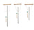 Technical Bench-Ready Set of three Tuning Pipes 256 Hz, 384 Hz,528 Hz | U... | TUNPIPSET3