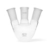 Precision Agitation-Ready 3 Neck Flask, Round Bottom, Angular, 100 mL, Ce... | UN3NKFK100