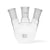 Scientific Reduced Splash 3 Neck Flask, Round Bottom, Angular, 250 mL, Ce... | UN3NKFK250