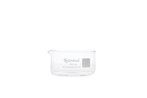 Industrial Instructional Crystalclear Crystallizing Dish 300 mL, Flat... | UNCRDSH-WS-300