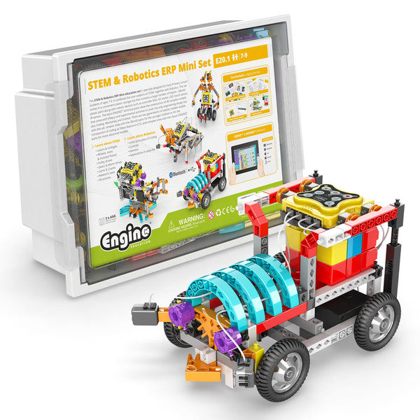 Heavy-Duty Applied Engineering Demonstration Engino STEM Robotics Mini Set | UNE201