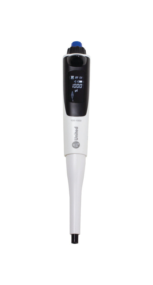 Laboratory Bench-Ready Jupiter Electronic Pipette, 100 - 1000 uL | UNEPV1000-P