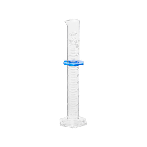 Heavy-Duty Visible Meniscus Measuring Cylinder, Double Scale, To Deliver, ... | UNICCTD50