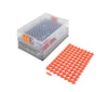 Precision Instructional 2D Tubes, Push Caps 1 mL , Pack/960 | UNSLT002-2D-PC-PK/10