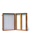 Research-Grade Workflow-Specific Slide Storage Box, Wooden, For 100 Slides | WSB100