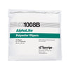 AlphaLite bulk packed 9" x 9" lightweight, knitted polyester wipers, 1500 wipers/Cs - TX1008B