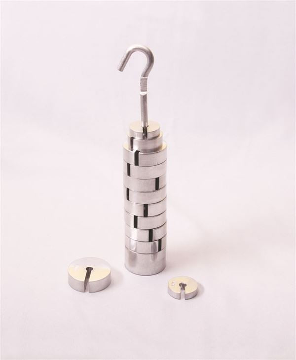 Laboratory Application-Specific Slotted Weight , Aluminum for Weights Masses Work | WSAL12